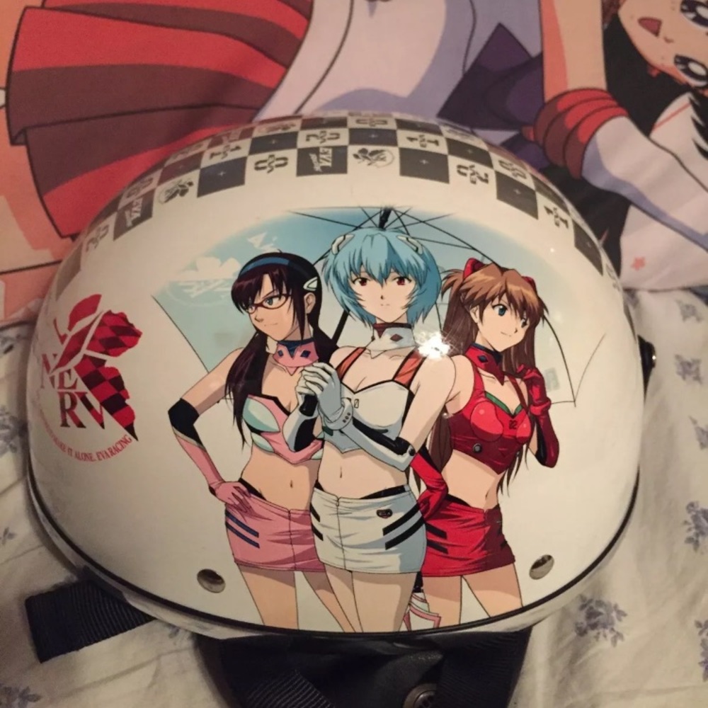 Evangelion “EVA RACING” Helmet. Official licensed